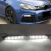 Фара бампера Volkswagen Golf светодиодная DRL белого цв