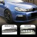 Фара бампера Volkswagen Golf светодиодная DRL белого цв