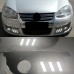 Дневные ходовые огни для Volkswagen Jetta белого цвета 