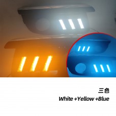 Дневные Ходовые Огни для Volkswagen Jetta Белого Цвета с Противотуманными Фарами