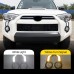 Дневные ходовые огни Toyota 4Runner белого цвета из ABS