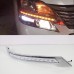 Светодиодные дневные ходовые огни для Toyota Vellfire и