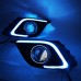 Дневные ходовые огни для Mazda Axela 3 белого цвета