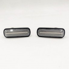 Светодиодные Боковые Огни для Honda Civic Cr-v Accord, Пластиковые, Цветные (Без динамической белой крышки)