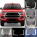 Дневные ходовые огни для Toyota Hilux белого цвета с по