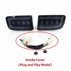 Светодиодные Задние Фары Toyota Land Cruiser Prado Lc120 Красного Цвета (Выкурите модель Plug and play)