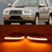 Повторитель зеркал Subaru красный LED