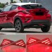 Задний противотуманный фонарь Toyota C-HR красный свето