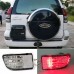 Задний фонарь Toyota Land Cruiser Prado красный светоди