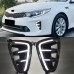 Светодиодные дневные огни для Kia Optima K5, белый, Абс