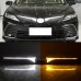 Светодиодная решетка радиатора Toyota Camry белого цвет