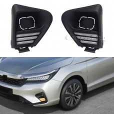 Светодиодные Дневные Ходовые Огни Honda City Rs Белого Цвета (Модель B белый и желтый)