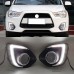 Дневные ходовые огни Mitsubishi ASX белого цвета с дина