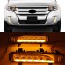 Светодиодные дневные ходовые огни Ford Edge с динамичес