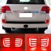 Задний бампер Toyota Land Cruiser LC200 с светодиодным 
