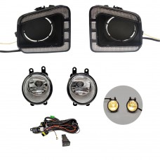Противотуманные Фары для Toyota Tundra Светодиодные Drl Белого Цвета (DRL противотуманная галогенная лампа)