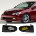 Фара переднего бампера Acura RSX желтая линза галоген