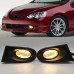 Фара переднего бампера Acura RSX желтая линза галоген