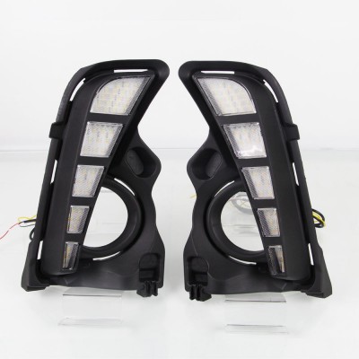 Противотуманные фары Toyota Highlander, LED дневные ход