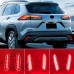Задний противотуманный фонарь Toyota Corolla красный св