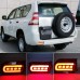 Задний фонарь Toyota Land Cruiser Prado, красный светод