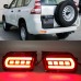 Задний фонарь Toyota Land Cruiser Prado, красный светод