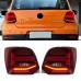 Фонарь задний Volkswagen Polo красный светодиодный