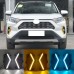 Светодиодный дневной ходовой свет Toyota RAV4 белый DRL
