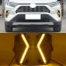Светодиодный дневной ходовой свет Toyota RAV4 белый DRL
