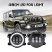 Противотуманные фары для Jeep Wrangler и Dodge, белый D
