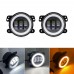 Противотуманные фары для Jeep Wrangler и Dodge, белый D