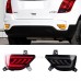 Задние фары на бампер для Chevrolet Trax красного цвета