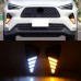 Дневные ходовые огни Toyota Yaris Cross 2023 белого цве