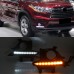 Дневные ходовые огни DRL для Toyota Highlander, светоди