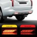Задний фонарь Mitsubishi Pajero Montero Sport, красный,