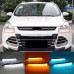 Дневные ходовые огни Ford Kuga Escape светодиодные с же
