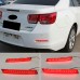 Задние фары Chevrolet Malibu красные светодиодные
