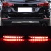 Задние бамперные фары Chevrolet Equinox красного цвета 