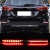 Задние бамперные фары Chevrolet Equinox красного цвета 