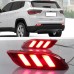Задний фонарь Jeep Compass красный светодиодный