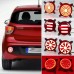 Задние фонари Hyundai i10 красного цвета, Абс + светоди
