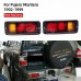 Крышка заднего фонаря Mitsubishi Pajero Montero красног