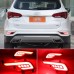 Светодиодный отражатель заднего бампера Hyundai Santa F
