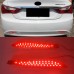 Задний фонарь Hyundai Sonata красного цвета из ABS и св