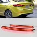 Задний фонарь Hyundai Elantra красный светодиодный отра