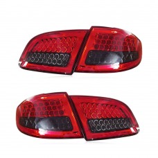 Задние Фонари Hyundai Santa Fe, Светодиодные, Красного Цвета, Drl, Тормозной Сигнал, Абс (Красный дым)