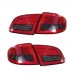 Задние фонари Hyundai Santa Fe, светодиодные, красного 