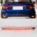 Задний фонарь багажника Kia Rio X-line красный светодио
