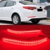Задний фонарь Kia Optima K5, красный светодиодный отраж