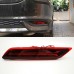 Задний бампер Honda City красного цвета с LED-подсветко
